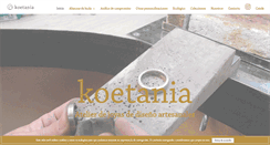 Desktop Screenshot of koetania.com